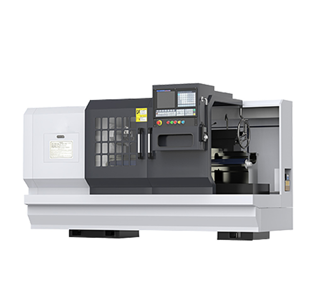 CK6140 flat bed hard track CNC lathe