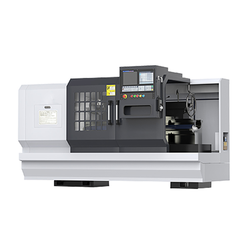 CK6140 flat bed hard track CNC lathe