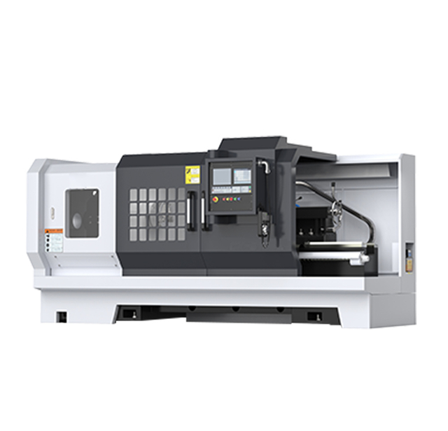 CK6180 flat bed hard track CNC lathe