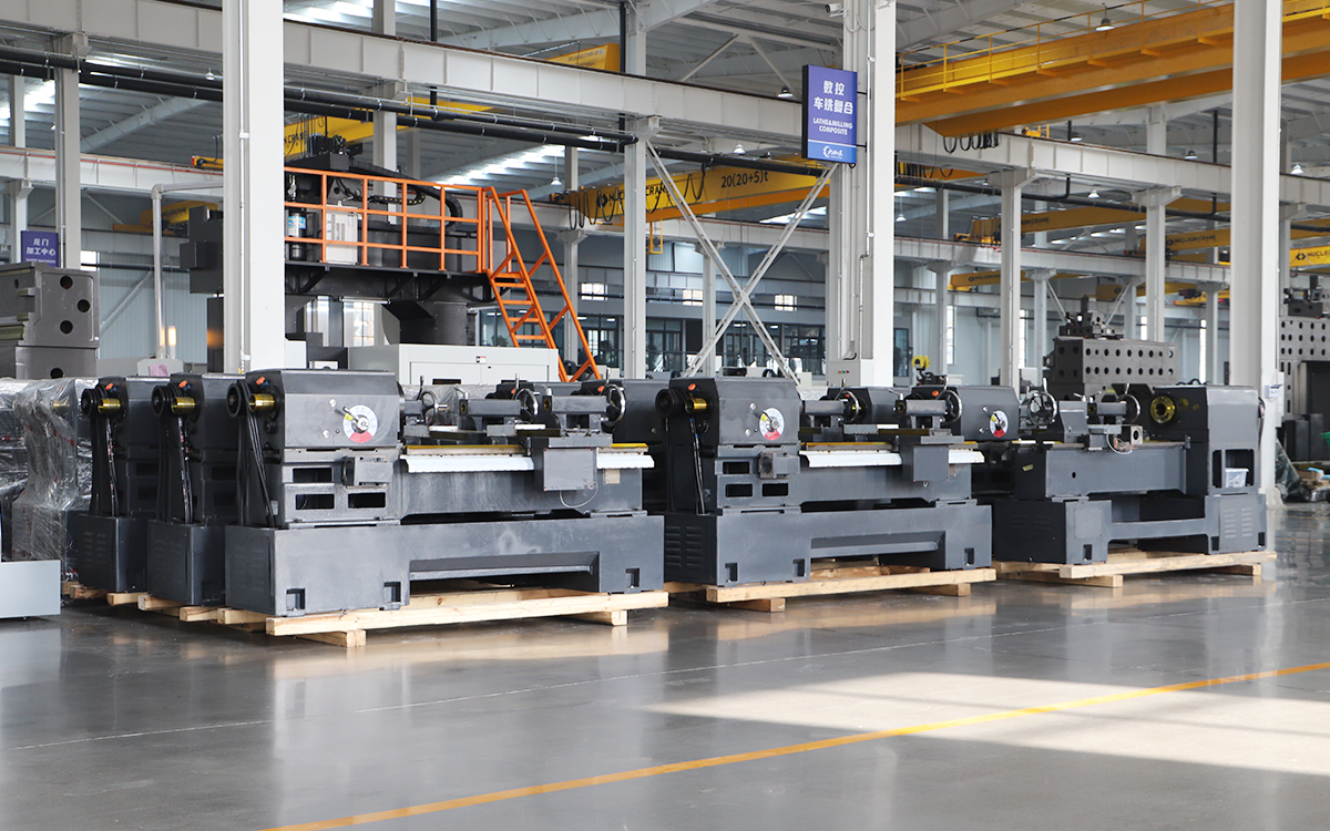 Machine tool production workshop