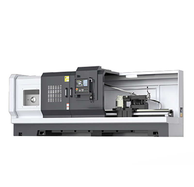 CK61100 flat bed hard track CNC lathe
