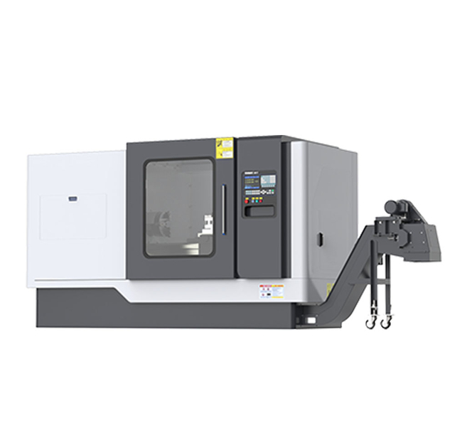 H32 flat bed line rail CNC lathe