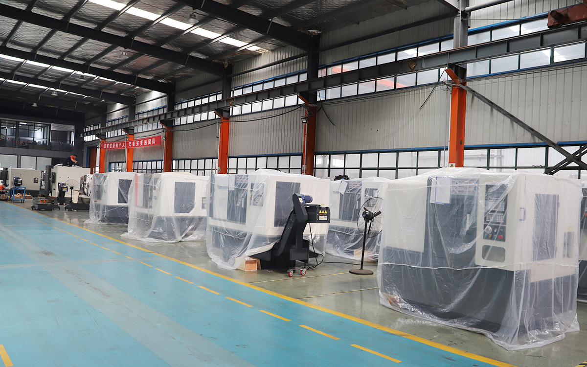 Machine tool production workshop